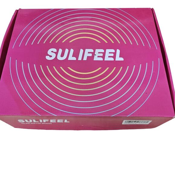Sulifeel Rainbow Unicorn Roller Skates Medium New - Picture 14 of 14